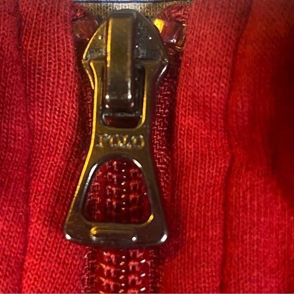 Polo Ralph Lauren Red Tone Performance 1/4 Zip Long Sleeve Shirt Size XXL - Picture 7 of 11
